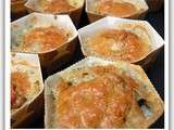 Muffins au Morbier & aux tomates séchées