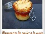 Parmentier de poulet à la purée au fromage de chèvre