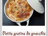Petits gratins de gnocchis à la crème de chèvre