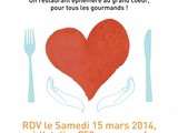 Resto coeur de femmes - samedi 15 mars à l'atelier 750 gr