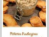 Rillettes d'aubergines à la ricotta et aux tomates séchées