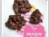 Roses des sables au chocolat noir