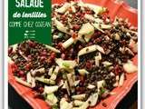 Salade de lentilles comme chez Cojean