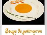 Soupe de potimarron à la citronnelle