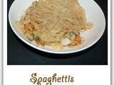 Spaghettis aux fruits de mer