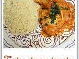 Tajine oignons tomates
