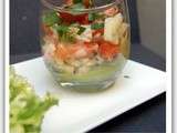 Tartare de saumon cru, avocat & Granny Smith