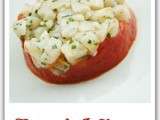 Tartare de st Jacques aux tomates confites