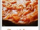 Tarte aux abricots et à la lavande