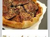 Tarte aux aubergines et rougets