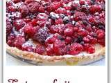 Tarte aux fruits rouges et lemon curd