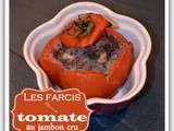 Tomates farcies au jambon cru (par chef Damien - 750 g)