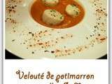 Velouté de potimarron et coquilles St Jacques