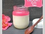 Yaourt Litchis rose