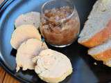 Foie gras maison, confiture d’oignons