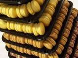 Pièce Montée En Macarons Pour Mariage Chocolat Ivoire