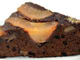 Gâteau renversé à la poire et au chocolat de Cyril Lignac