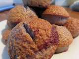 Muffins à la myrtille et amande