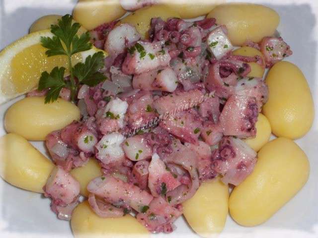 Recettes de Salade de poulpe