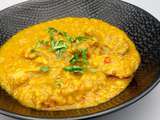 Curry de poulet aux lentilles