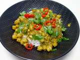 Curry pois chiches épinards