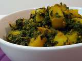 Curry pommes de terre épinards - Simple & Gourmand