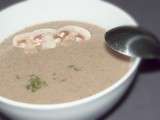 Soupe de champignons aux noisettes - Simple & Gourmand