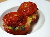 Tomates farcies volaille persillade