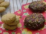 Cookies miel et cacahuètes (et chocolat)