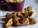 Brochettes de poulet tandoori