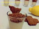 Crèmes de citron aux speculoos