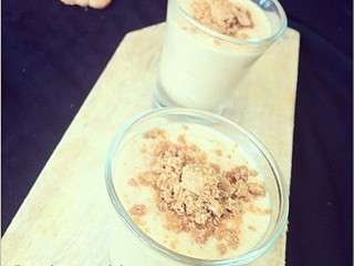 Mousse aux speculoos et café