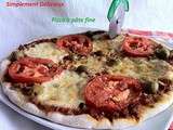 Pizza à pâte fine : Recette 100% Made in Italia