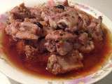 Chinoise : Travers de porc aux haricots de soja fermentés (豆豉蒸排骨)