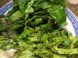 Ingrédients : Feuilles de neem, légume khmer