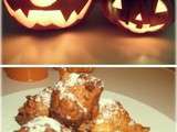 Beignets d’Halloween à la citrouille