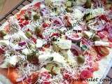 Pizza Poulet / Légumes