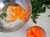 Gaufres salées aux carottes