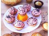 Cupcakes d’Halloween pomme-noisette et glaçage noix de coco (gluten & lactose free)