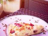 Gâteau fraise-coco-rhubarbe (gluten & lactose free)