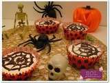 Cupcakes au potiron pour halloween - Cupcakes de abobora para o halloween