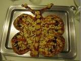 Butterfly pizza with kitchen aid