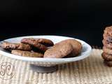 Cookies à l'avoine au chocolat et noisette