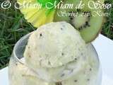 Sorbet kiwi et citron vert