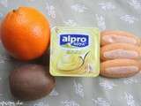 Alpro Soya - 365 breakfast a year! Délice vanille, madeira, kiwi & orange