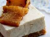 Cheesecake & ananas caramélisé