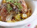 Côtelettes d'agneau épicées & pommes de terre - Four Neff