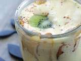 Crème de poires cuites & de kiwis
