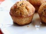Cupcakes aux amandes, nappage aux agrumes