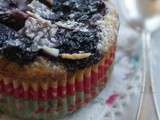 Cupcakes pomme - myrtilles & amandes